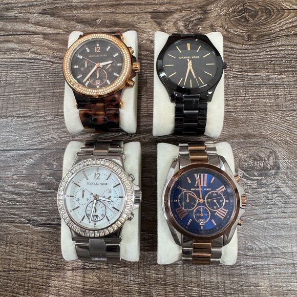 Michael Kors Watch Lot of 9 Fashion Luxury Watch AS IS Needs Battery main image 15